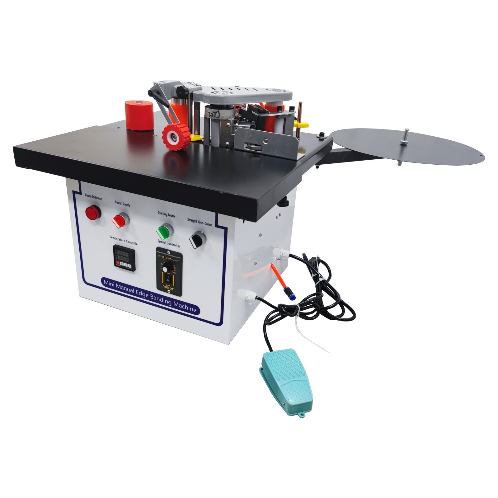 Desktop Edge Bander 0-6m/min Sealing Speed Straight /Curve Line Edge Bender