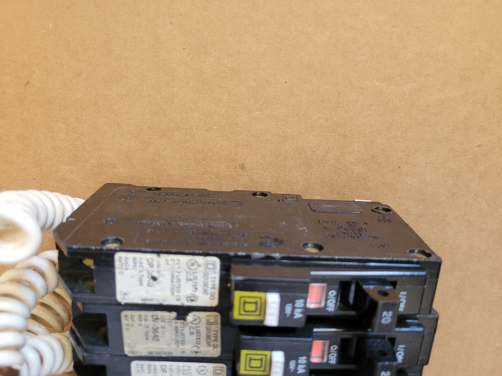 SQUARE D QO120CAFI QO120CAFIC 20A AFCI QO TYPE