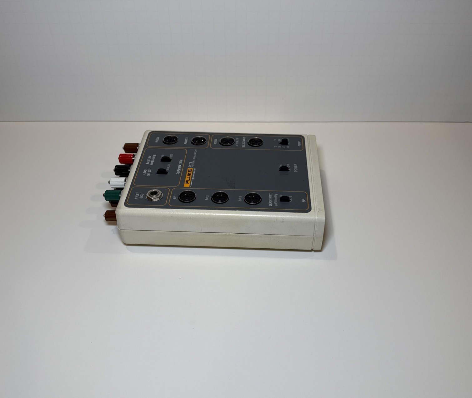 Fluke 217A Patient Simulator with Travel Bad and accessries