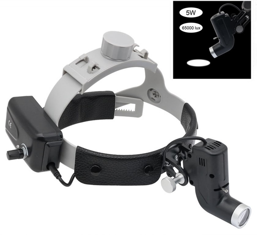 Dental Medical Wireless 5W LED Head Light ENT Specific Headlight Good Light Spot