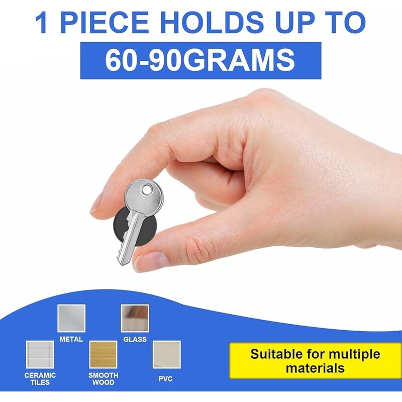Round Adhesive Magnets 30pcs Strong Hold Refrigerator Craft DIY Project New