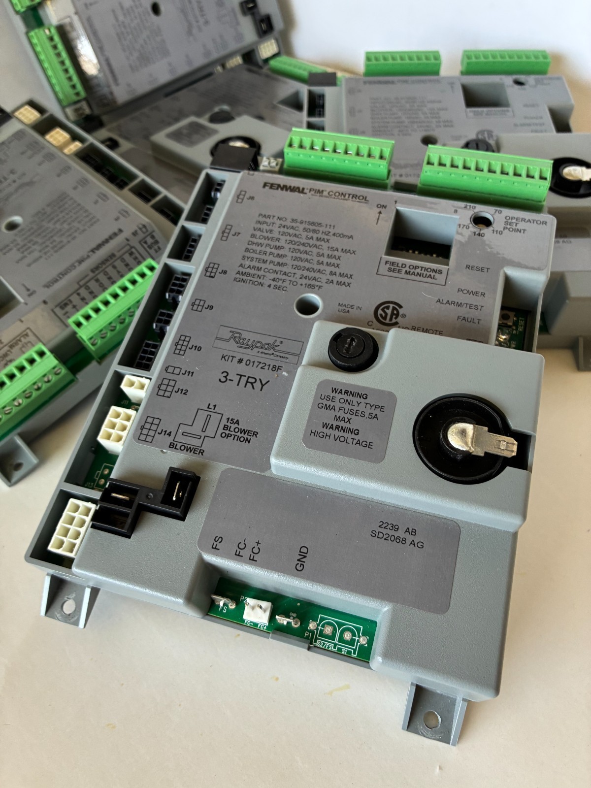 Raypak 017218F PIM control 3 Try DSM-Direct Spark (used).