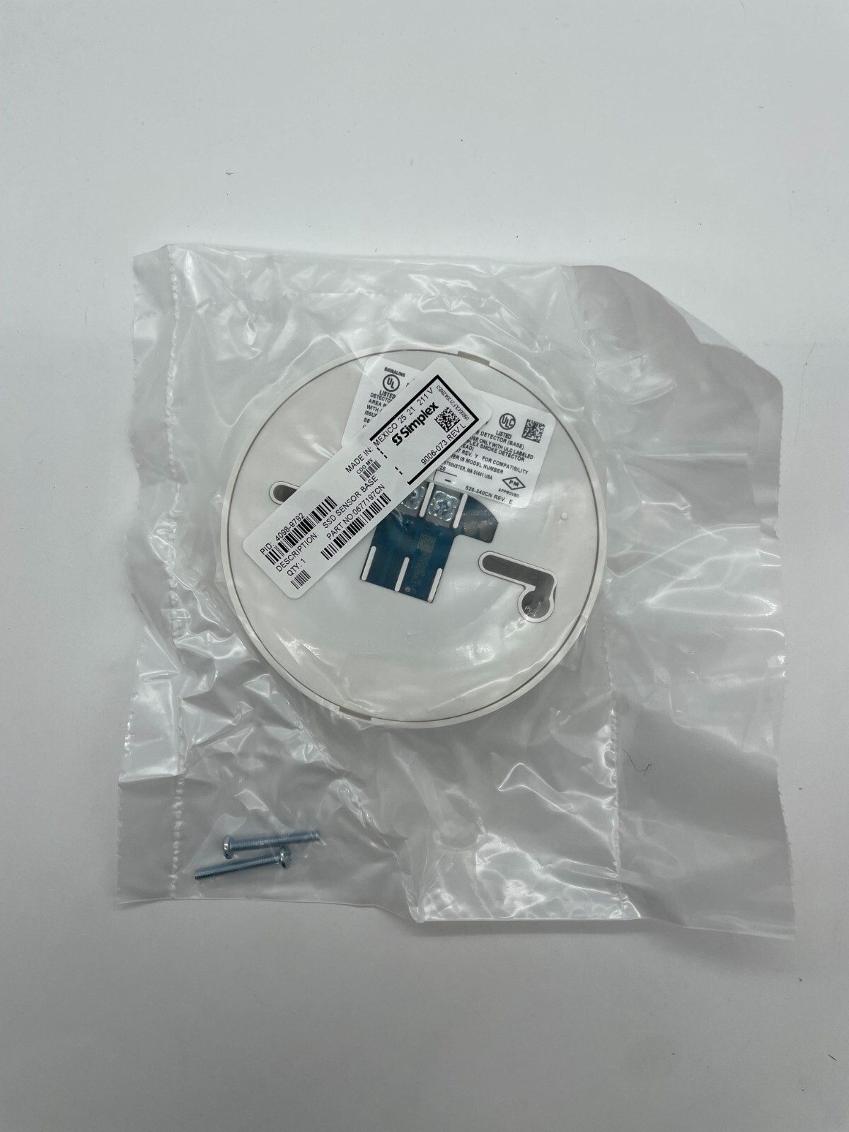 Simplex 4098-9792 Addressable Standard Sensor Base – Same Day Shipping (SEALED)