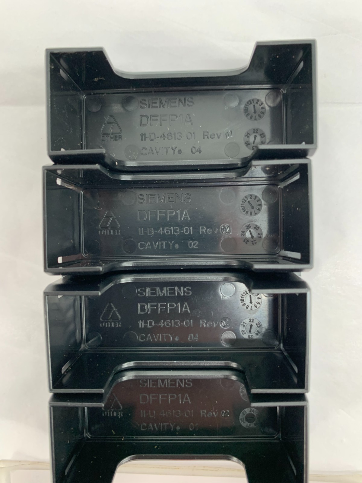 4-Siemens DFFP1A Filler Plate 1″ For Use w/BL/BQD/ED2/XGB/4VA41 Blank Positions