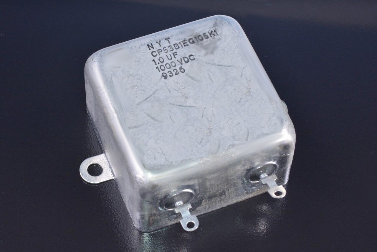 NYT 1uF 1,000Vdc Paper in Oil Audio Amplifier Power & Tone Mil-Spec Capacitor