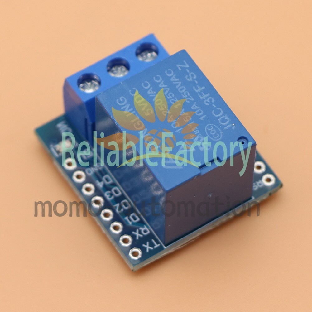New WeMos D1 Mini DC 5V 1CH Relay For Arduino ESP8266 Development Board 1PCS /MO