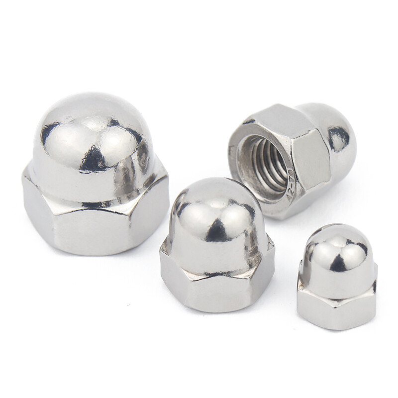 M3 M4 M5 M6 M8 M10 M12 304 Stainless Steel Acorn Nuts Cap Nuts