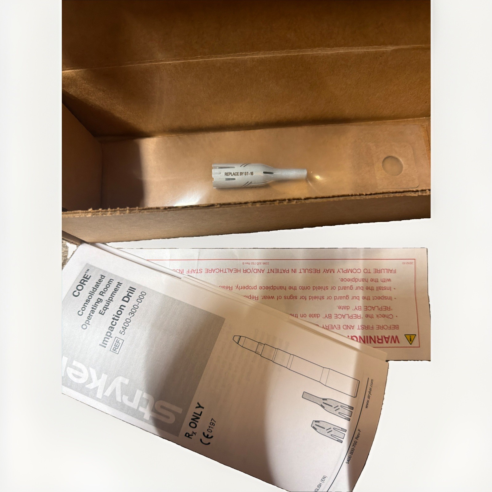 Stryker Bur Guard 2296-301-000 New