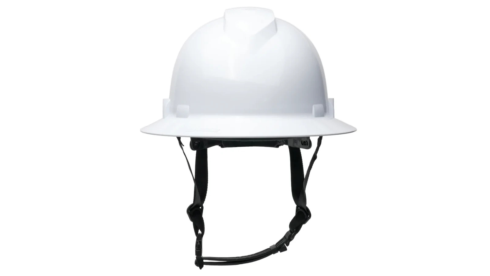 Pyramex Ridgeline® T2 Full Brim Hard Hat, White (Vented & Non-Vented) with Mips®