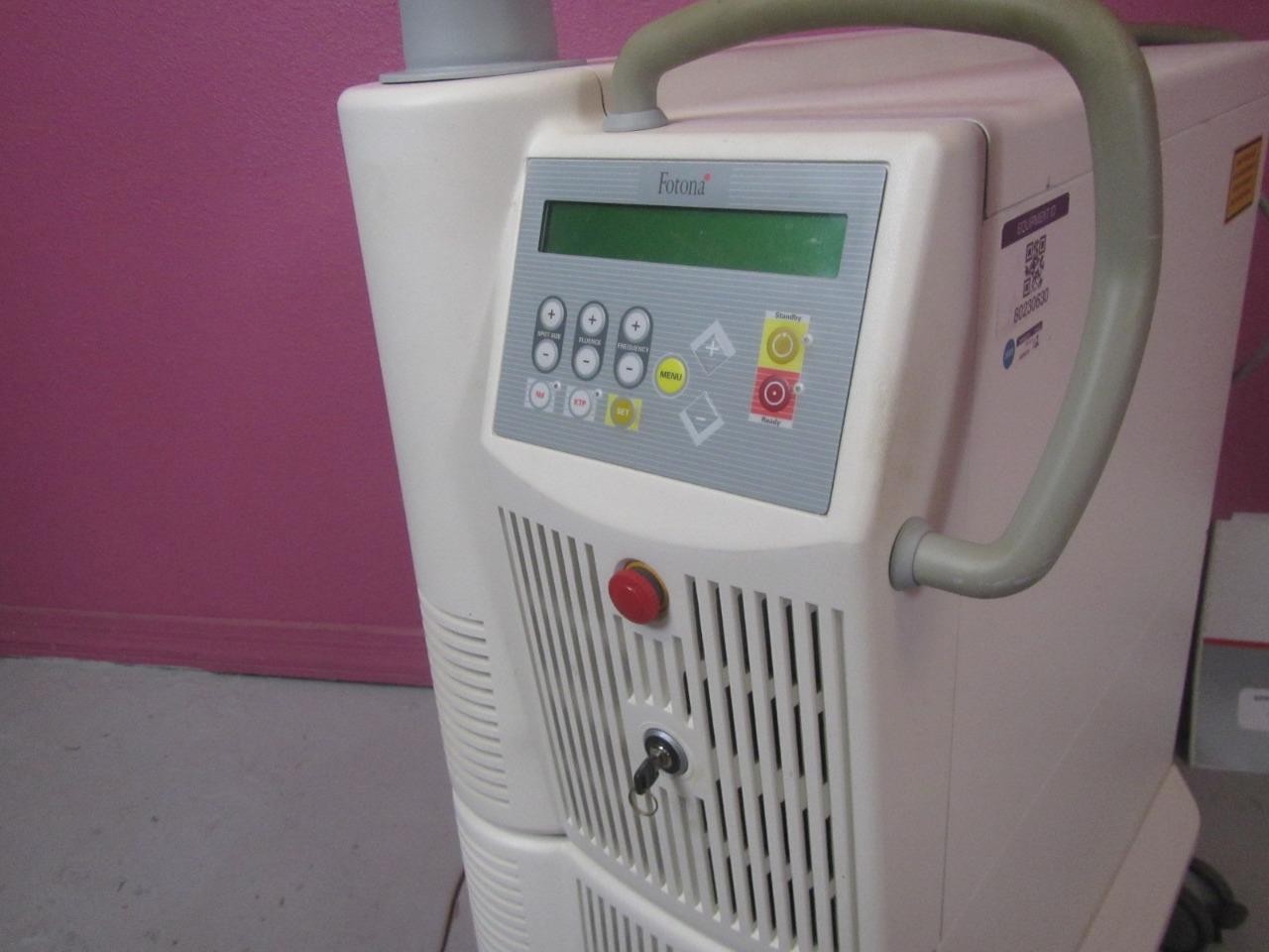Fotona QX MAX Q-Switched Laser Tattoo Removal w/ 3 Handpiece & Key Nd:YAG 1064nm