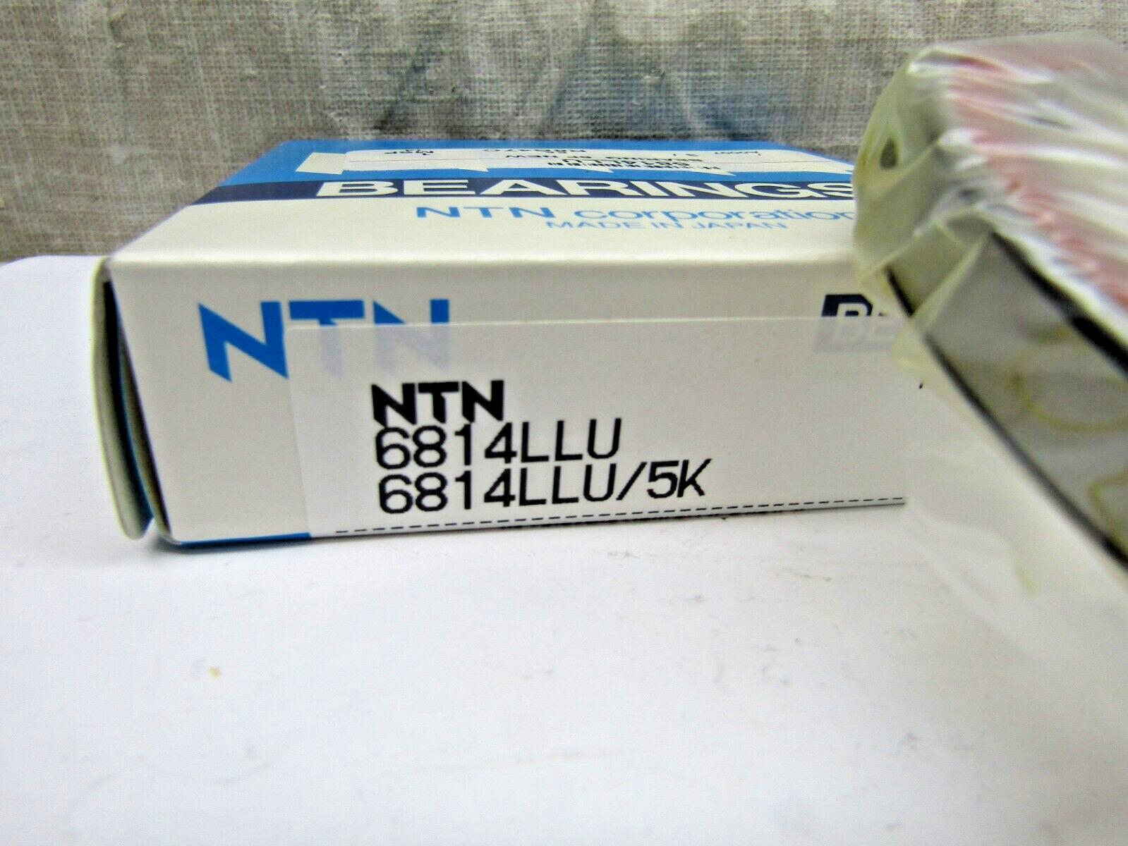 NTN 6814LLU 70mm X 90mm X 10mm Sealed Bearing