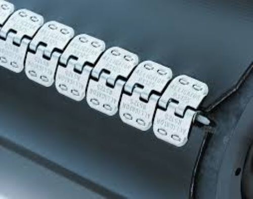 Flexco RS125J24/600NC Alligator Staple Lacing with Hinge Pins (1 Box of 4 Sets)
