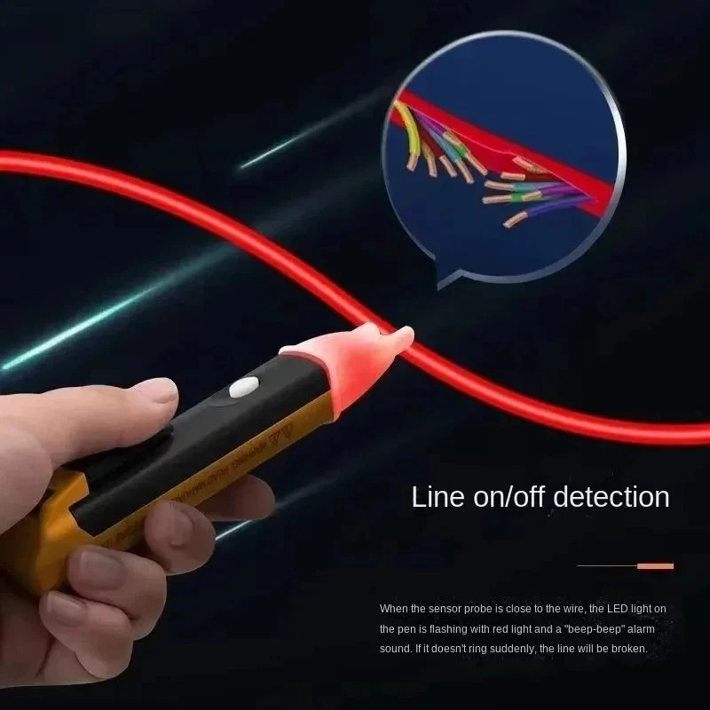 Digital Non-Contact Voltage Tester Pen 90-1000V AC Electric Test Pencil Meter