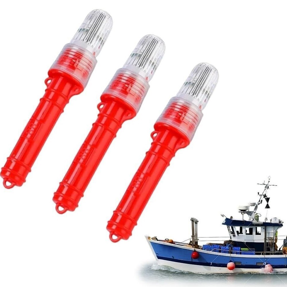3PCS Boat Flares,Boat Flares Coast Guard Approved Marine,for Fishing Boats, L…