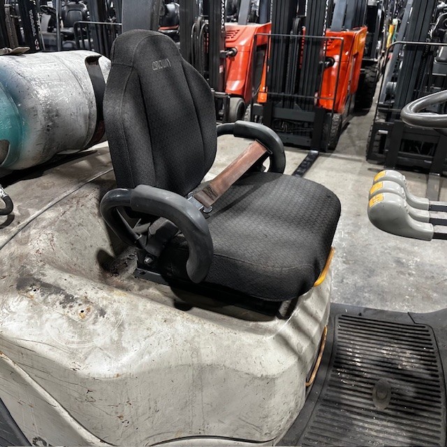 2018 Crown C51000-50 5000lb Used Forklift Triple Mast Sideshift LP Gas