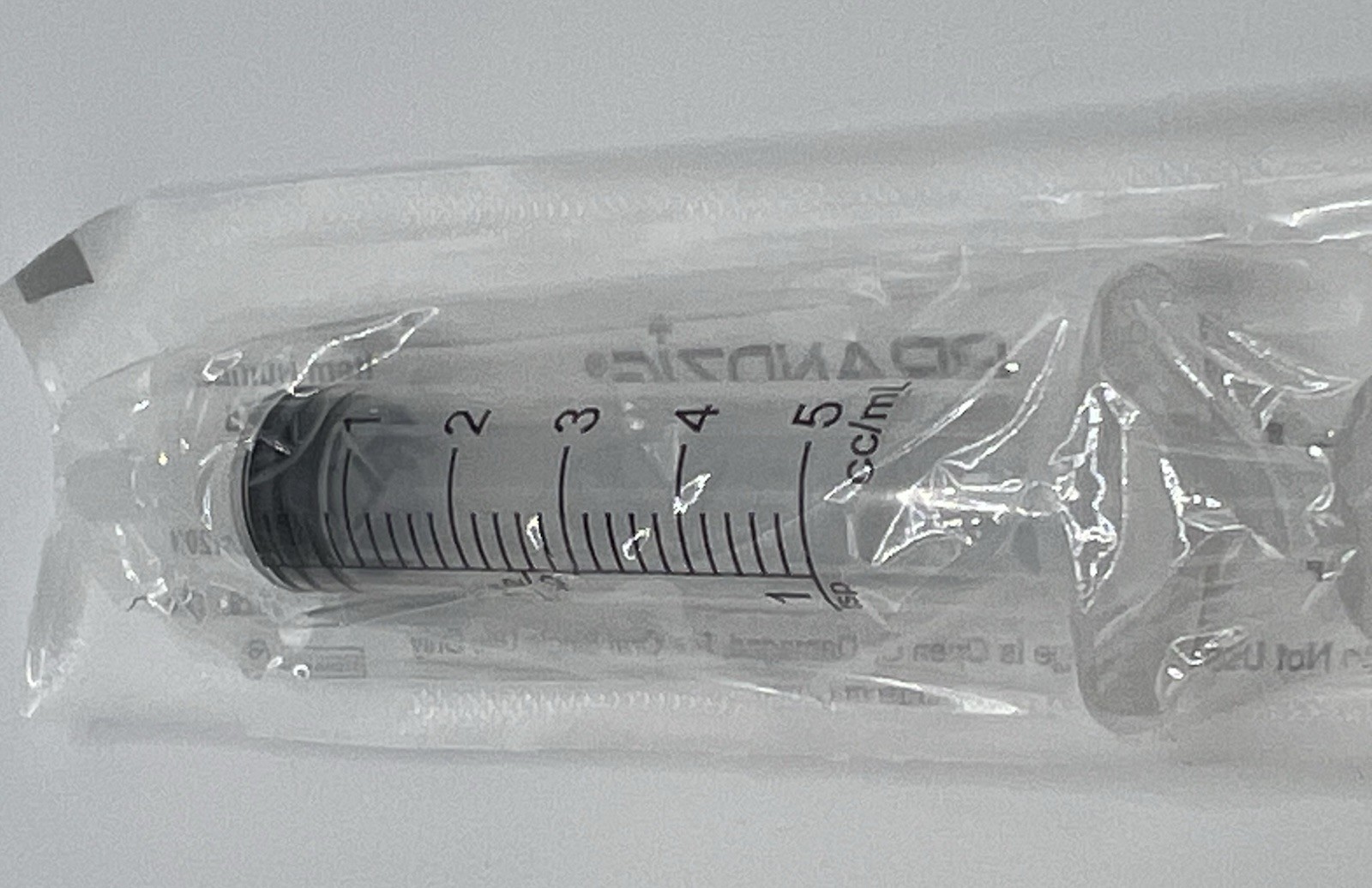 Brandzig 5ml Oral Syringe With Cap x12 Pieces. Sealed New