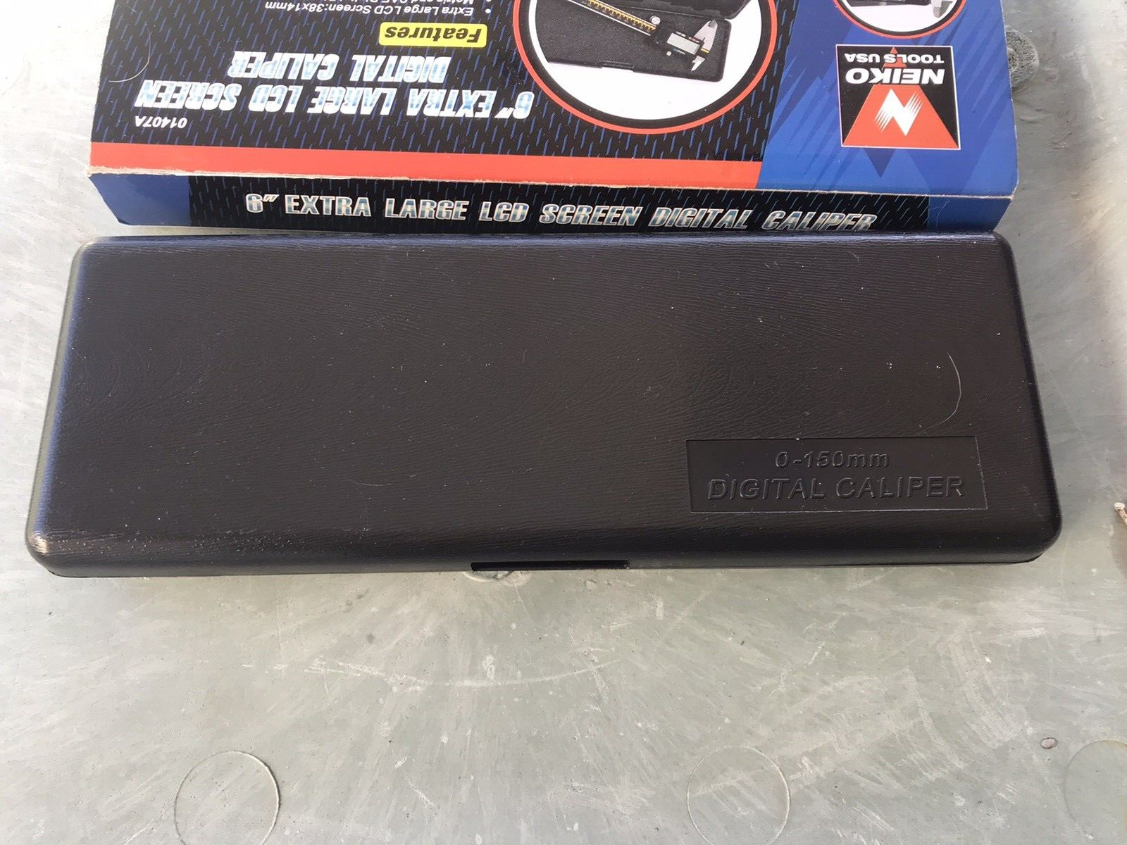 NEIKO 01407A Electronic Ex Large LCD Digital Caliper 0-6 In/0-150mm Stainl Steel