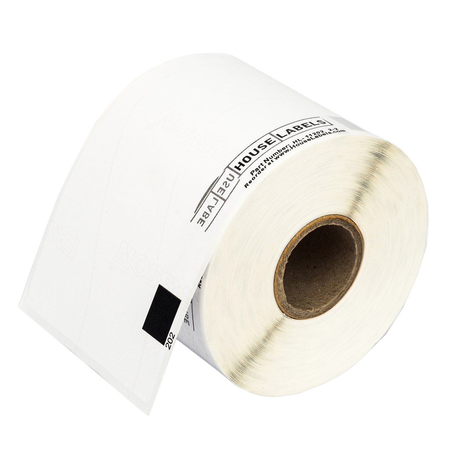Non-OEM Fits BROTHER DK-1202 Labels (2-3/7″ x 4″) – (1) Roll of 300