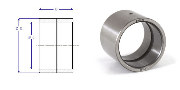 Enduro Brand Hardened bushing 6.5″ ID x 7.75″ OD x 3.015 Long SHIPS FAST!!!!