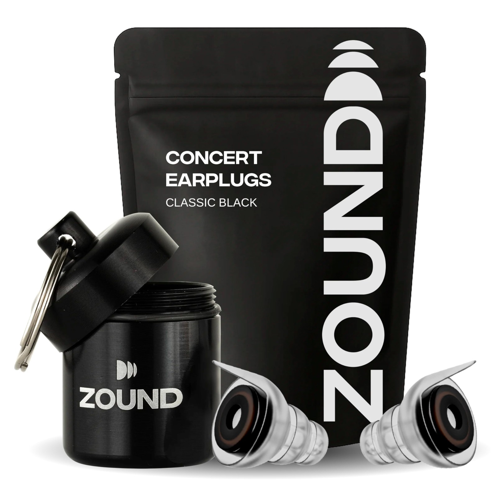 High Fidelity Earplugs for Concerts, Festivals & Raves – Noise Reduction (1