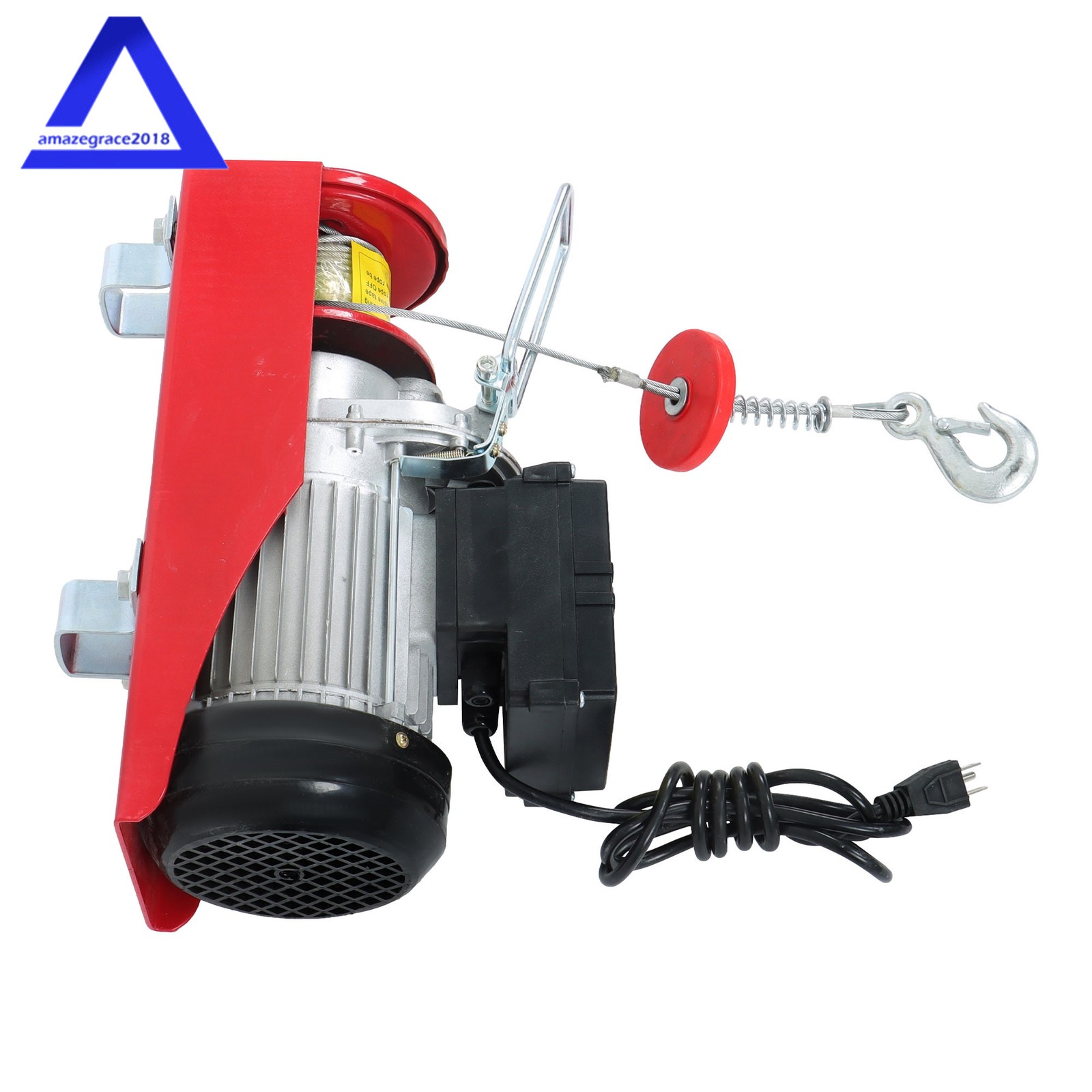 1320lbs Electric Hoist & Wireless Remote Control,110V 40ft/20ft Lifting Height