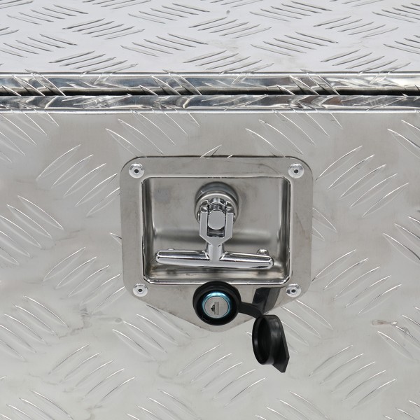 42″ Aluminum Under Body Toolbox 5 Bar Tread Silver
