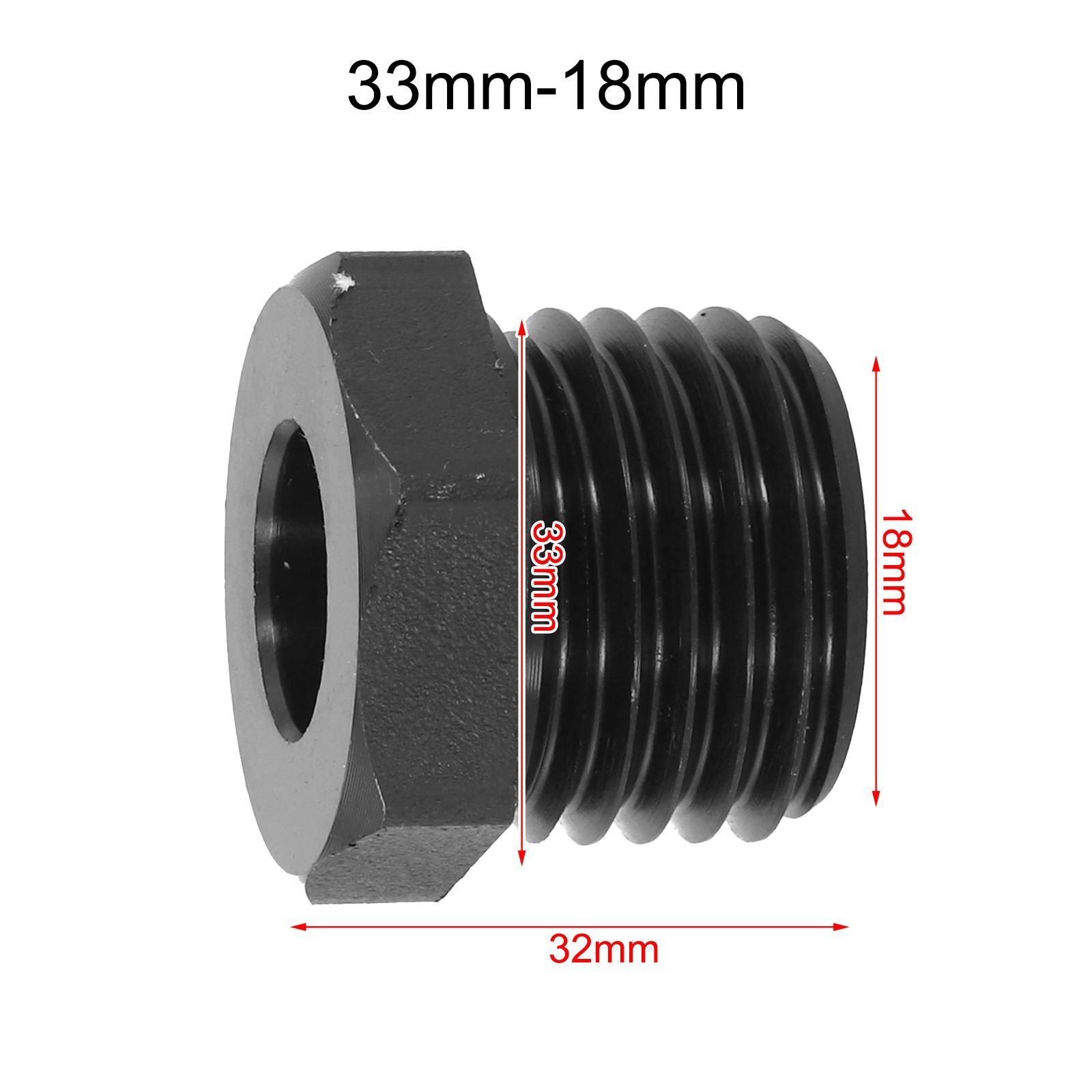 Brand New Wood for lathe Chuck Adapter Black High Quality Material Precision