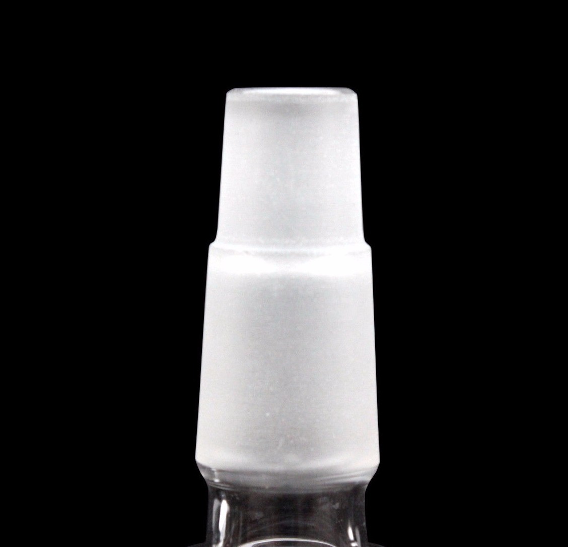 Universal Male Glass Adapter Extender | 18mm and 14mm to 18mm and 14mm