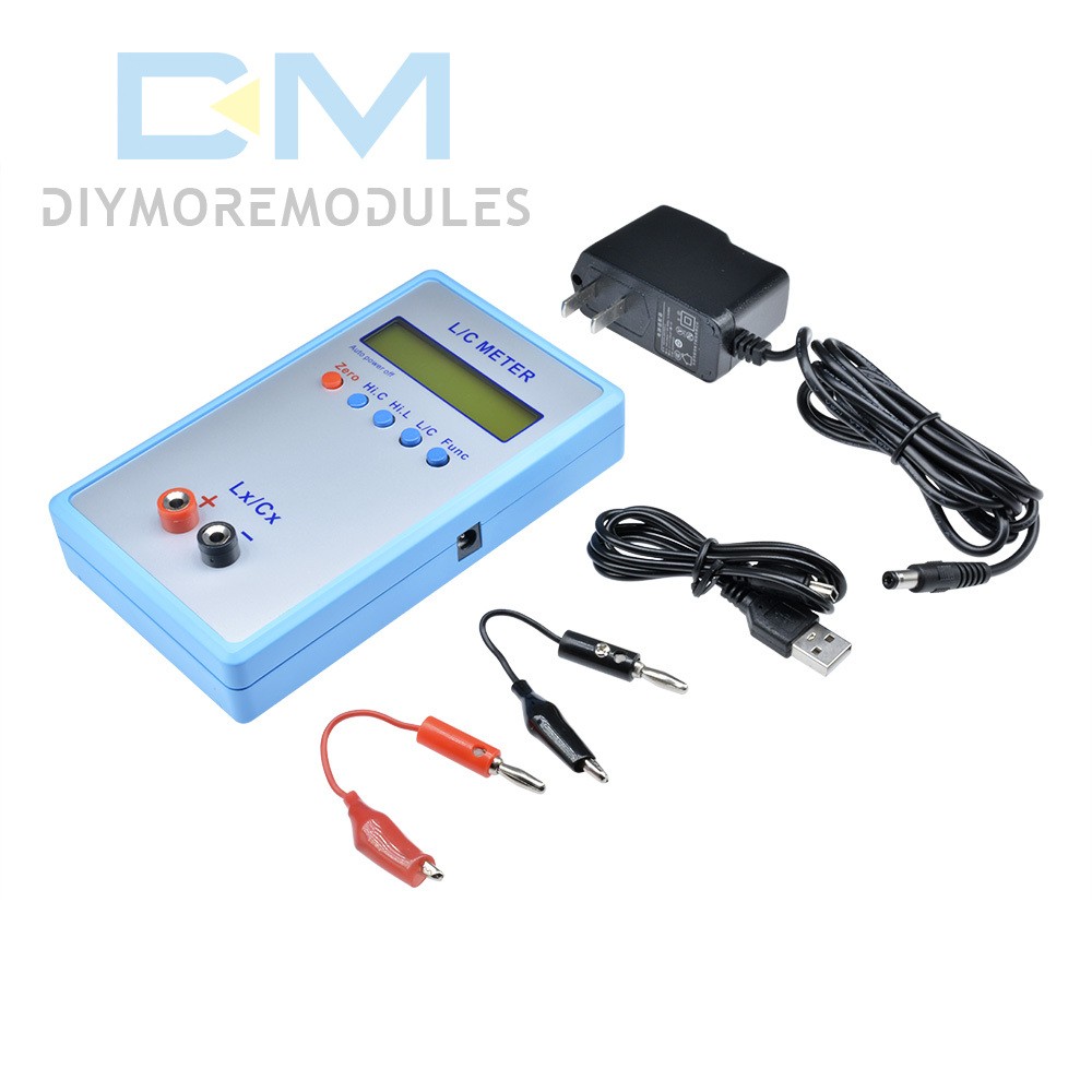 High Precision L/C Inductance Inductor Capacitance Multimeter Meter LC200A Tool