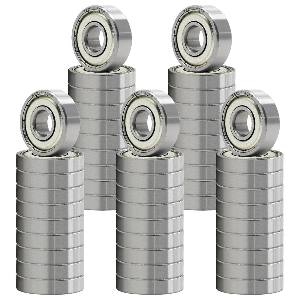 608-ZZ Ball Bearing 8x22x7mm 608 ZZ Metal Shielded (Qty 50) 608-ZZ_S_50_S