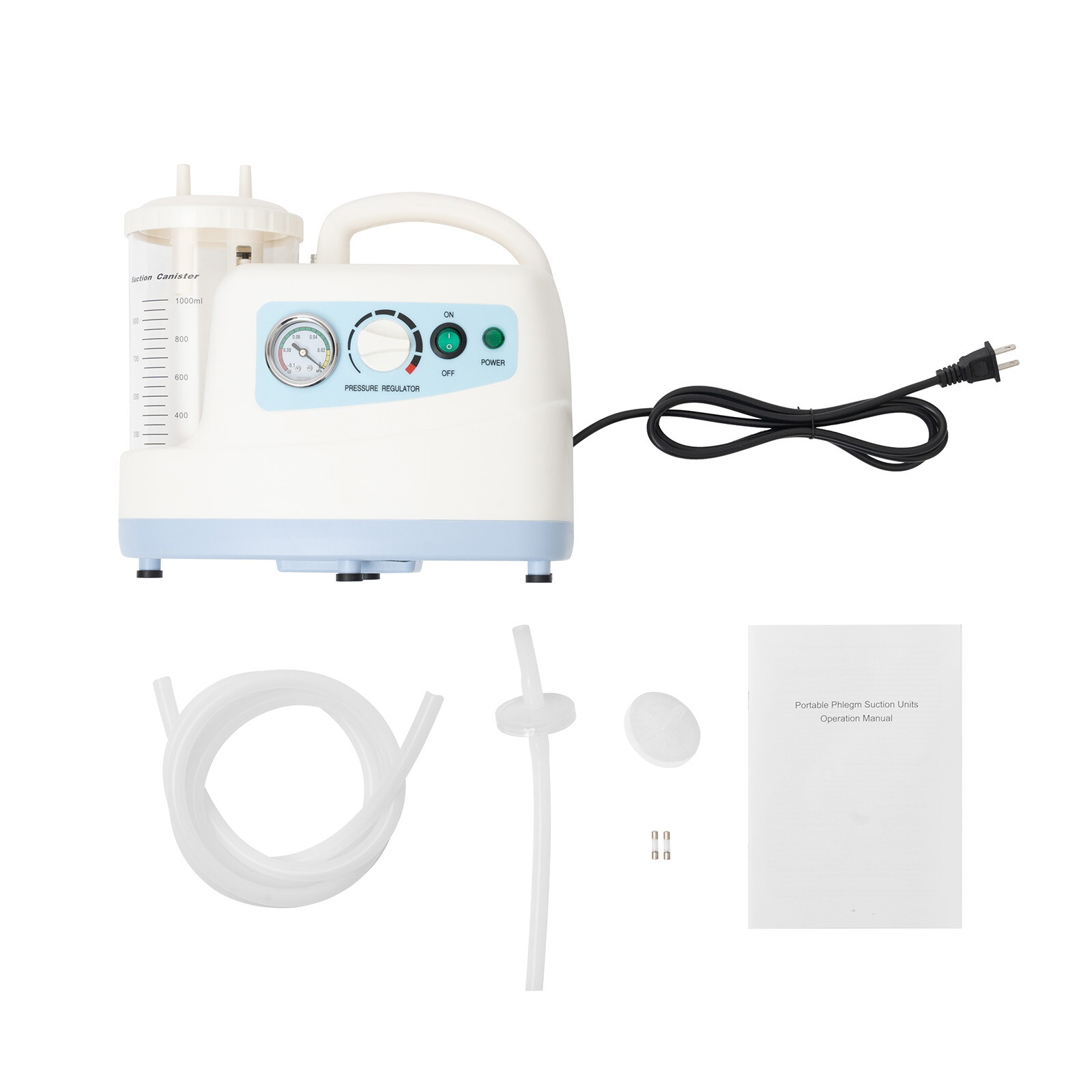 Suction Machine Emergency Medical Portable Aspirator Vacuum Phlegm Unit Mucus