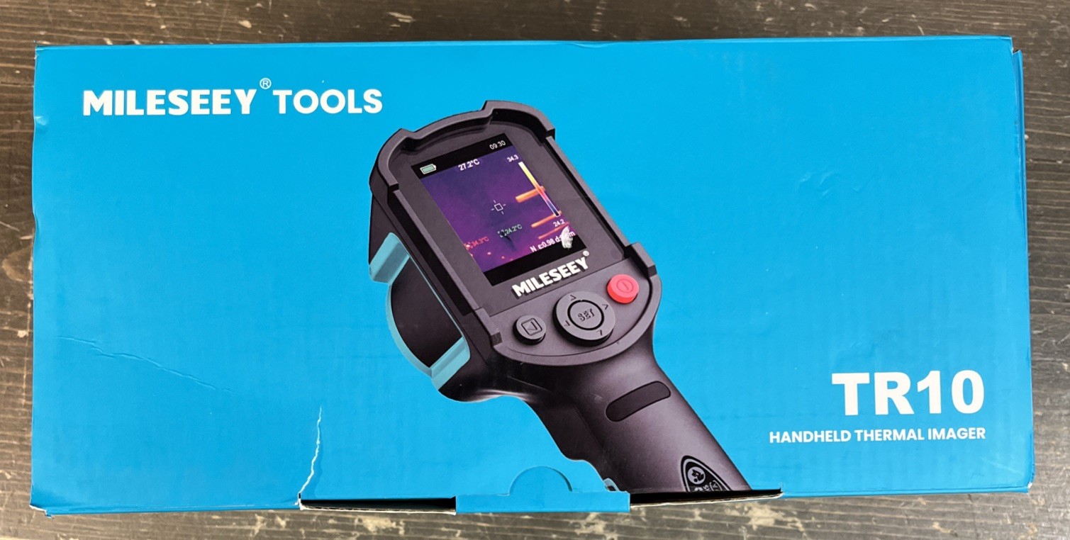 MILESEEY TR10 Infrared Thermal Imaging Camera, Hot/Cold Tracking, -4F to 1022F