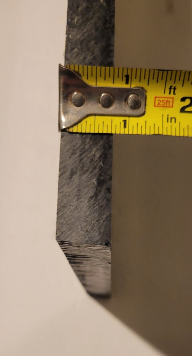 Black Delrin 3/4 x 7 1/2 x 24 (.750 x 7.500 x 24.000) INV#X-103