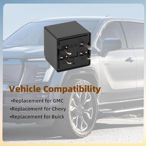 Automotive Relay 15328864, Replacement for A/C Compressor C Number of Items: 1