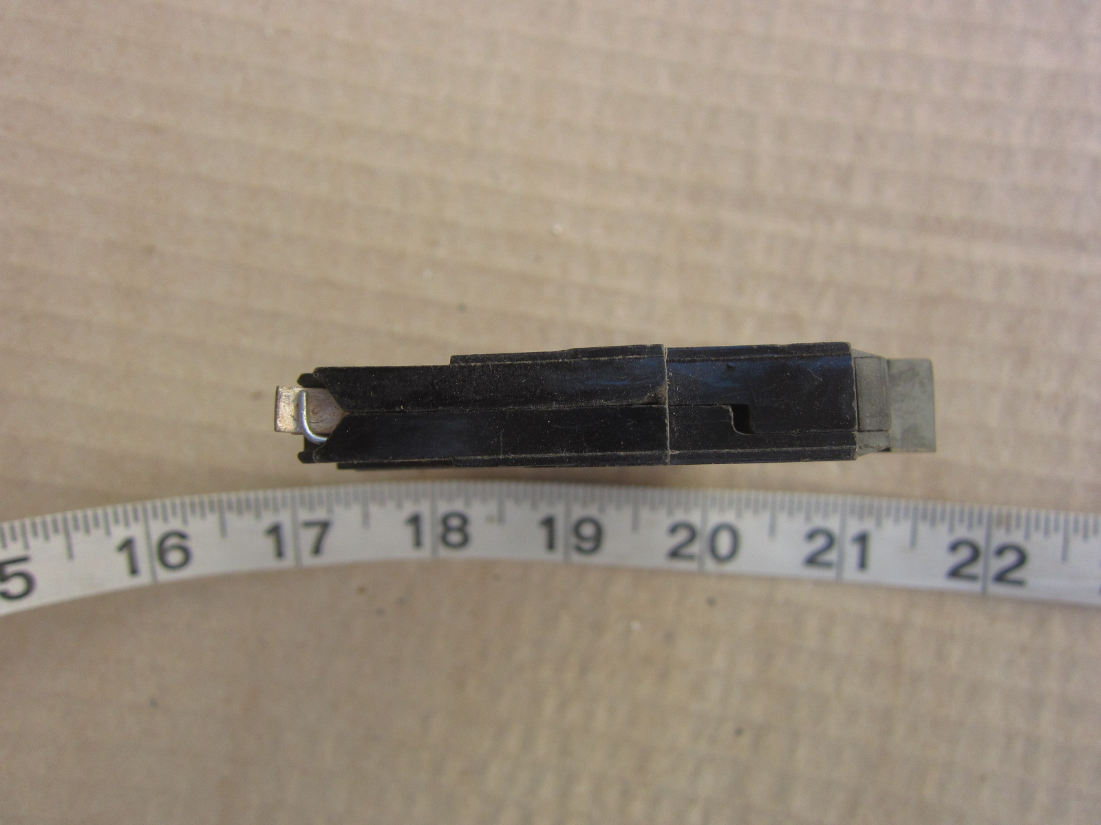 GE General Electric THQP115 1P 15A 120V Thin Circuit Breaker, Used