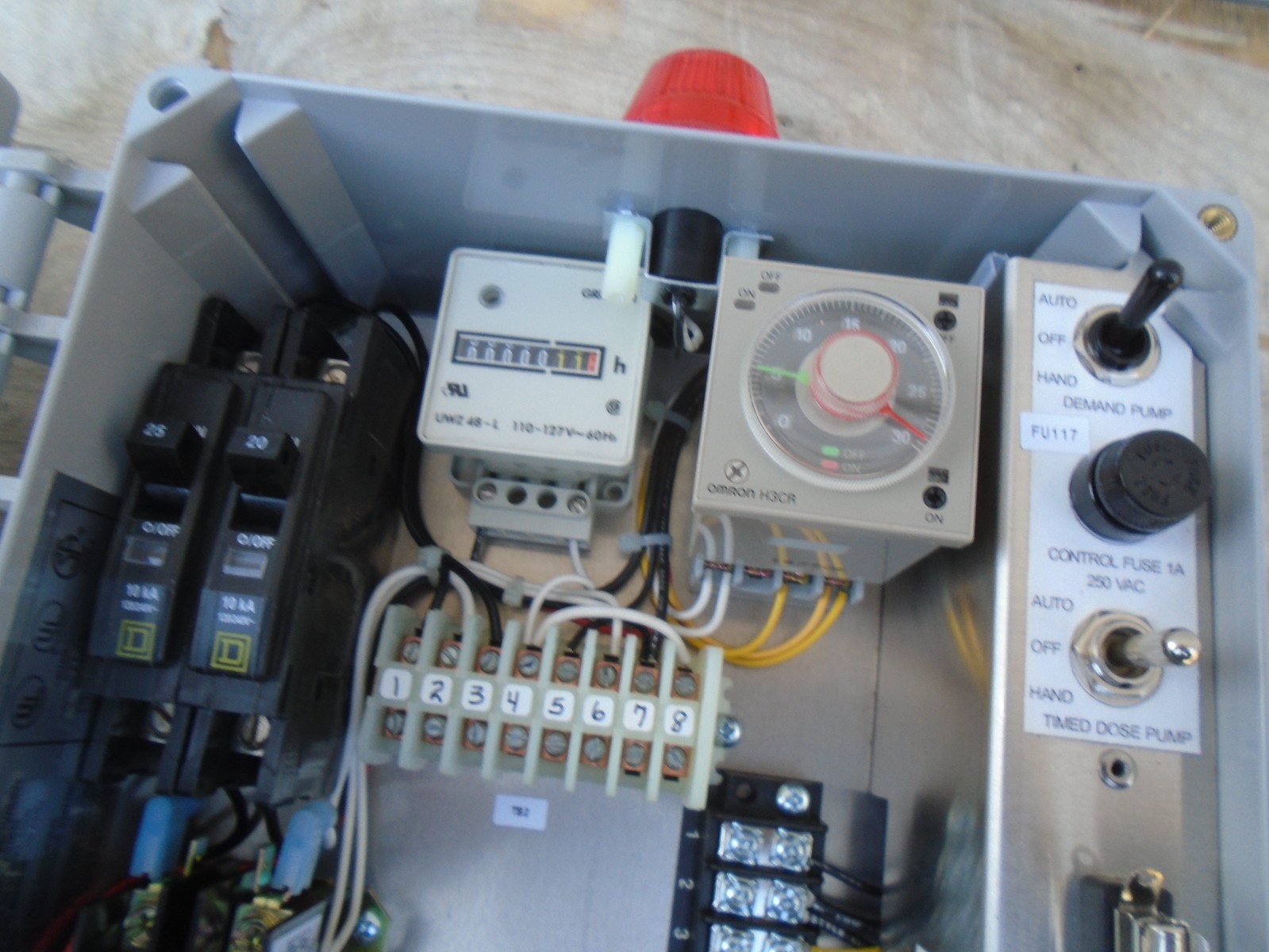 SJE Rhombus Time Timed Deamnd Dose Control Panel Zoeller Pump NEW