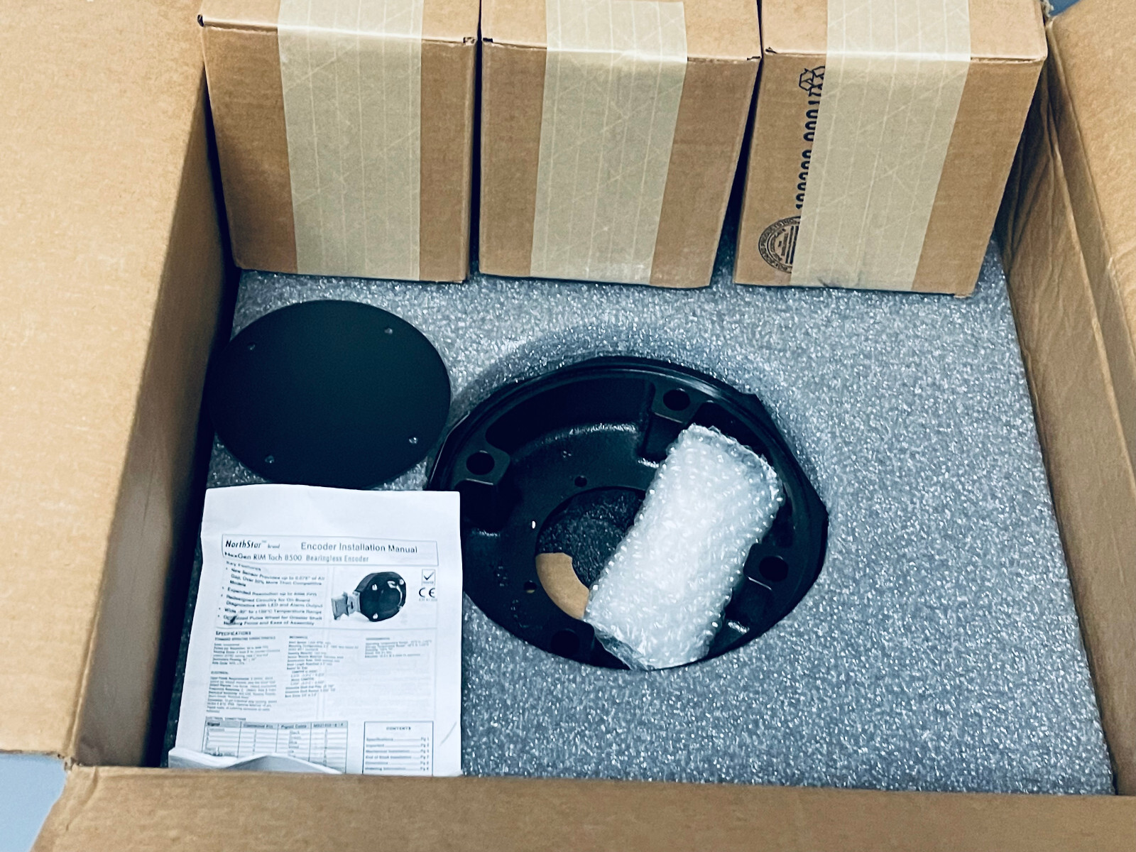 NorthStar RT80600LF102C Encoder Sensor and Accessories