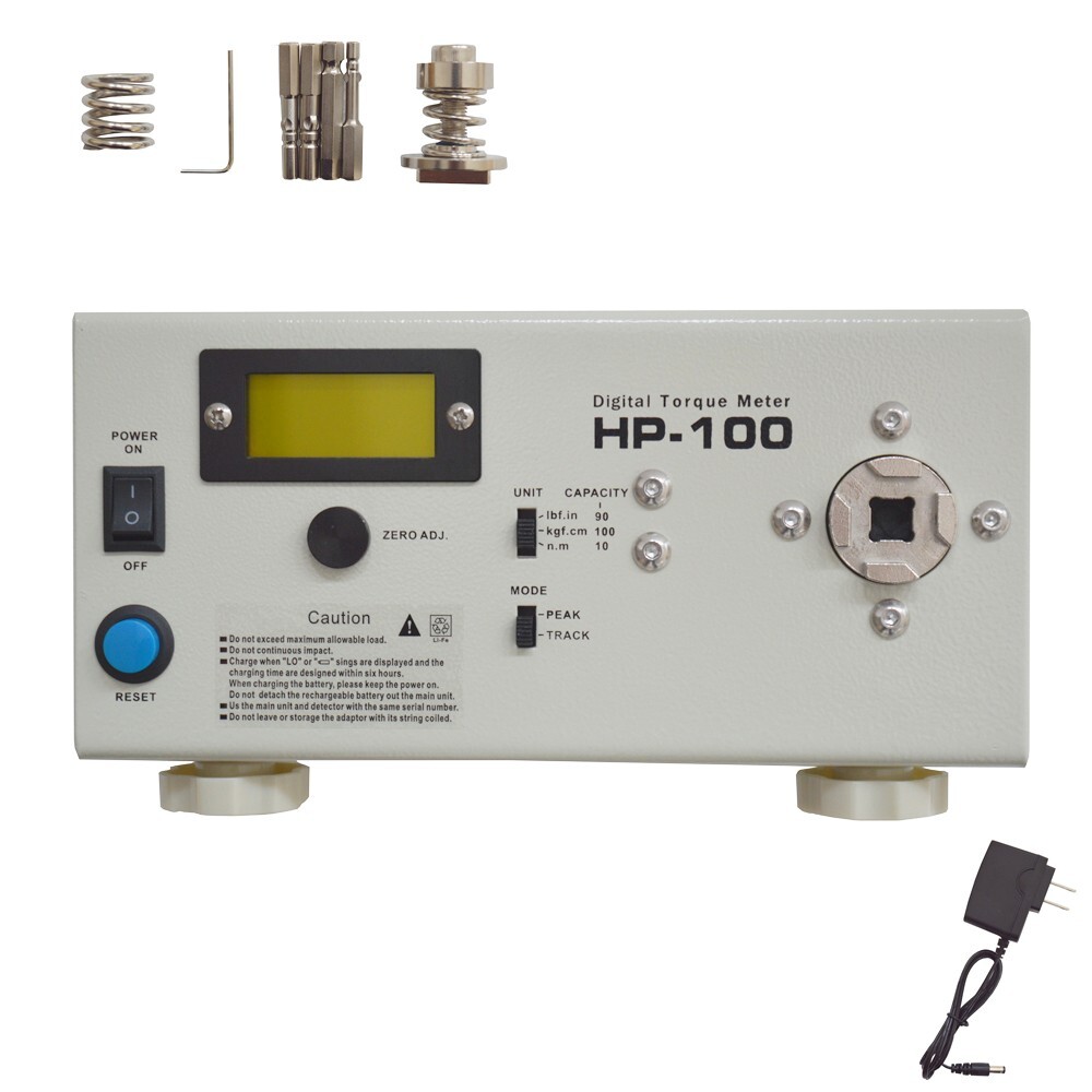 9.04LB HP-100 Intelligent Cap Torque Meter Digital Tester Torque Tester ±0.5%FS