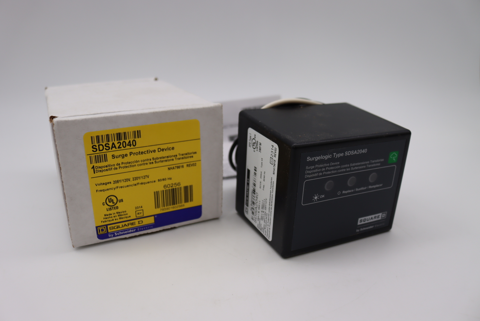 Square D SDSA2040 Surge Protection Device 208Y/120V