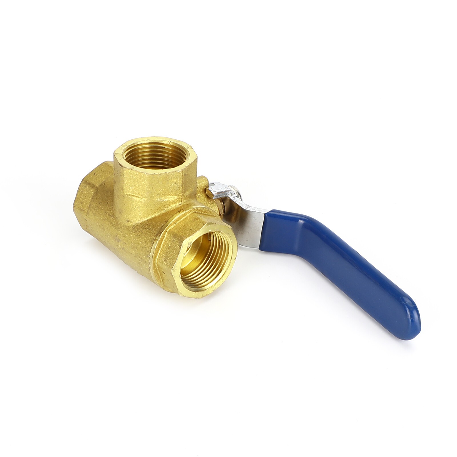 3/4″ 3 Way Ball Valve Female L Port Vinly Insulation Handle 600 WOG DN20 USA