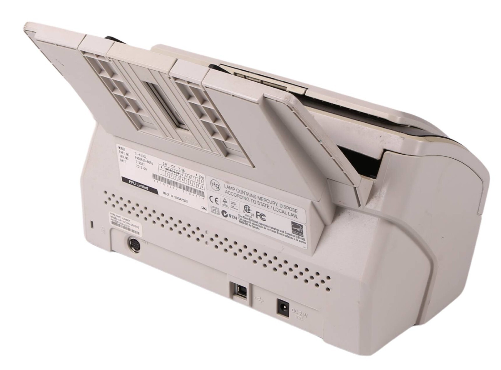 Fujitsu fi-6130Z Duplex Sheet-Fed Document Scanner with Power Supply