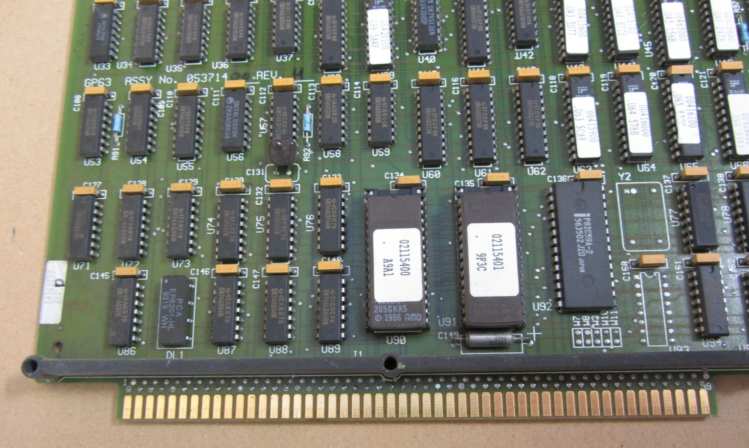 Honeywell Measurex Card, GP63, 05371400 REV H