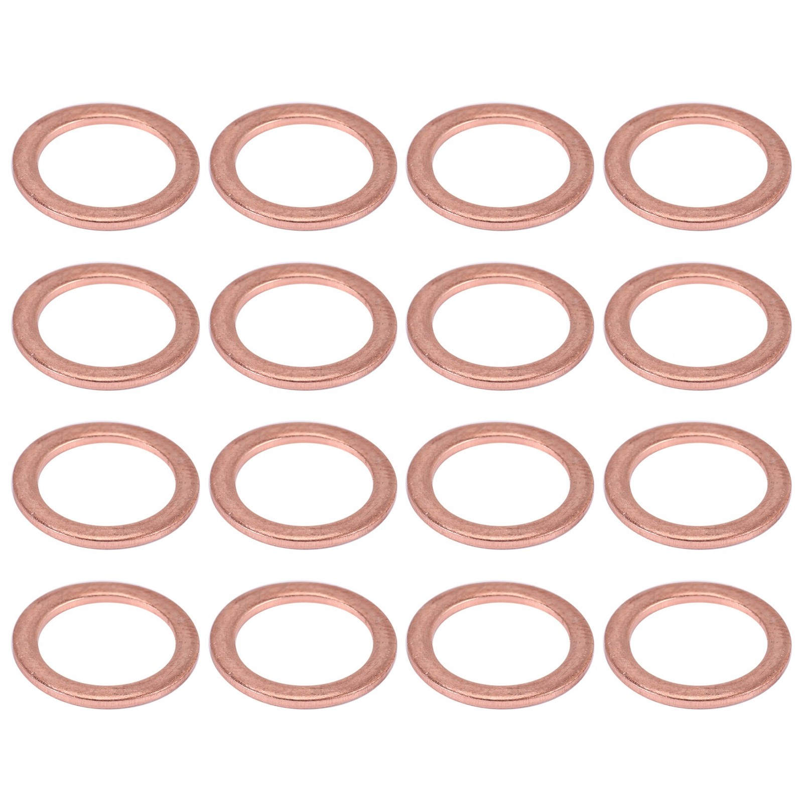 2X(20pcs 10mm x 14mm x 1mm Copper Washer Seal Spacer Seal9465