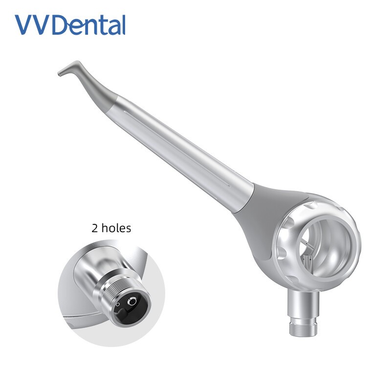 2/4 Holes Dental Air Flow Teeth Polishing Polisher Handpiece Hygiene Prophy Jet