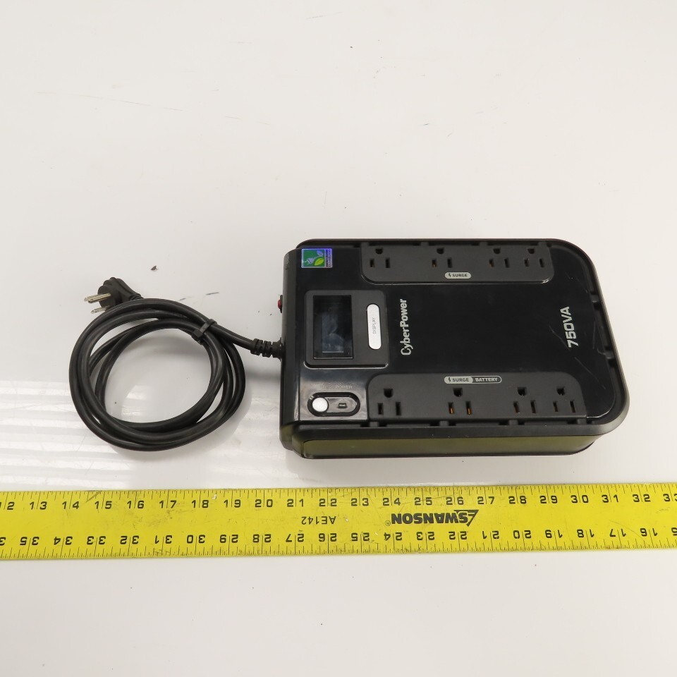 CyberPower CP750LCD Intelligent 750VA UPS 120V 420W 8-Outlets