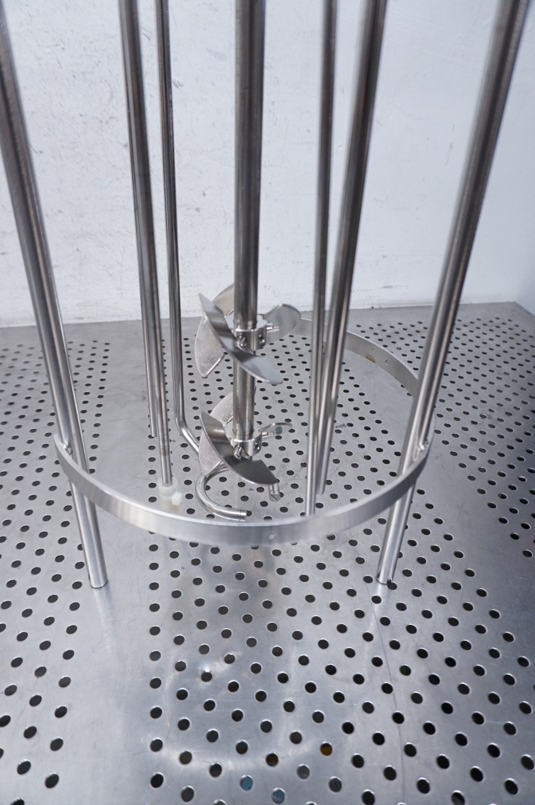 Sartorius Stedum Bioreactor headplate stirrer 1.4404/4436