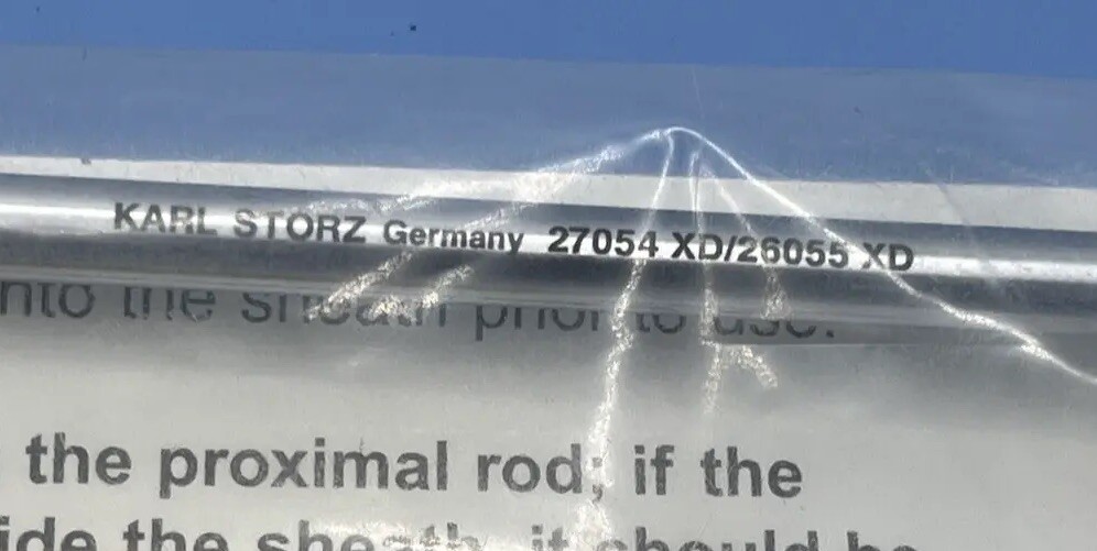 Storz 26055XD 27054XD Resectoscope Rotating Inner Tube, 7mm/22Fr.