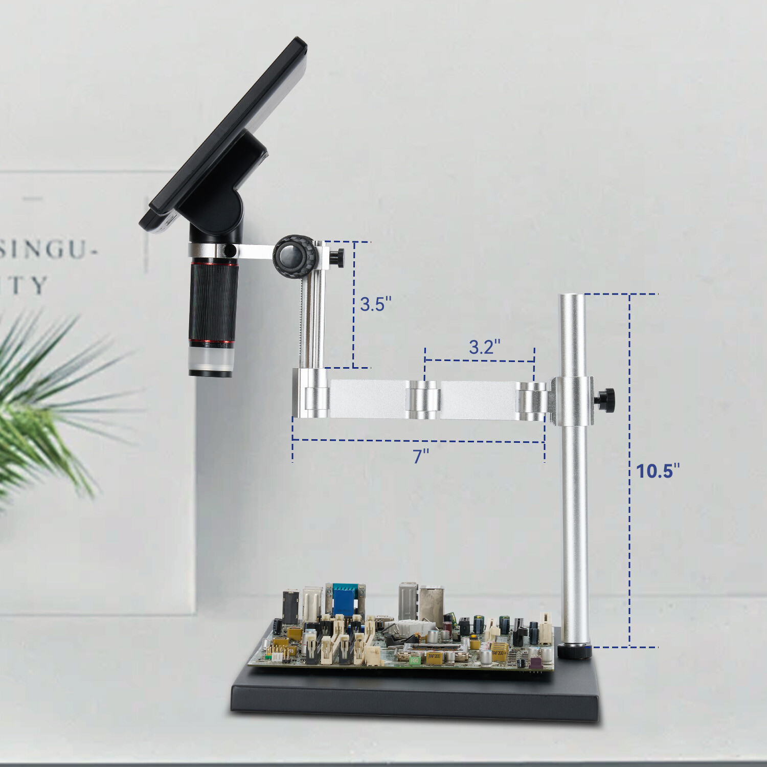 TOMLOV TM4K Max 4K Coin Microscope Sony IMX Sensor Digital Microscope 2000x Came
