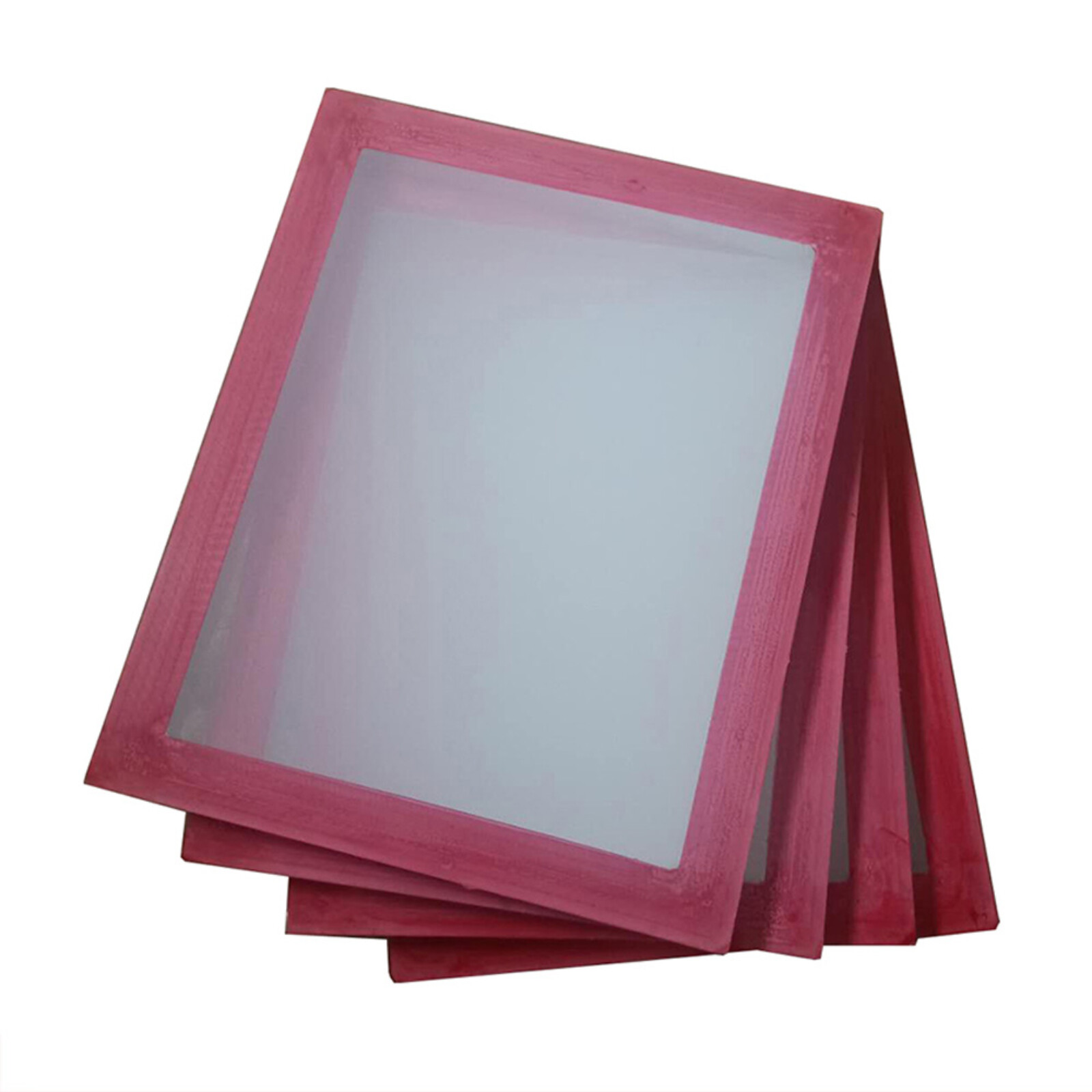 6 Pcs 20″ x 24″ Aluminum Frame with 180 White Mesh Silk Screen Printing Screens