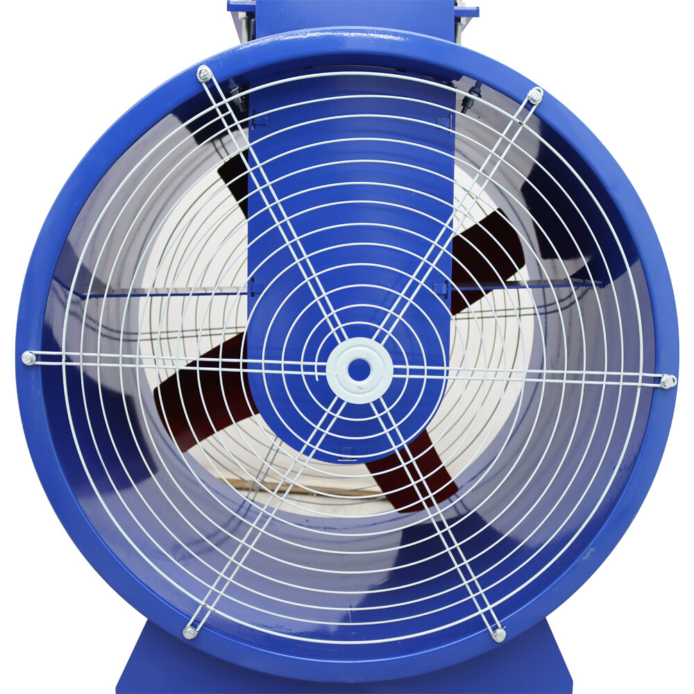 24″ Dia Electric Tube Axial Fan Paint Room Exhaust Fan 1500W 1450r/min 220V